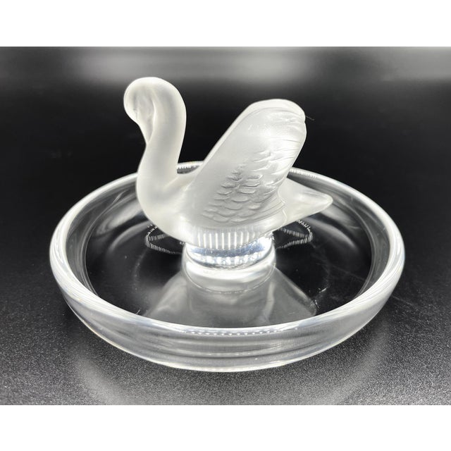 Vintage Swan Ring Holder from Lalique, 1980s For Sale - Image 6 of 11