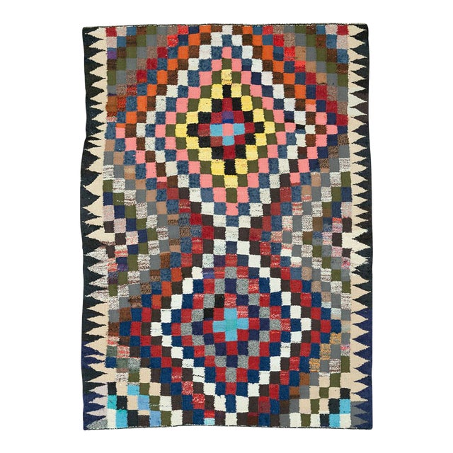 Galerie Shabab Collection Mid-20th Century Persian Flatweave Kilim Rug For Sale