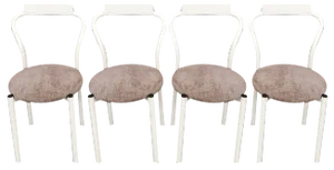 Vintage Dining Chairs attributed to Calligaris, 1980s, Set of 4