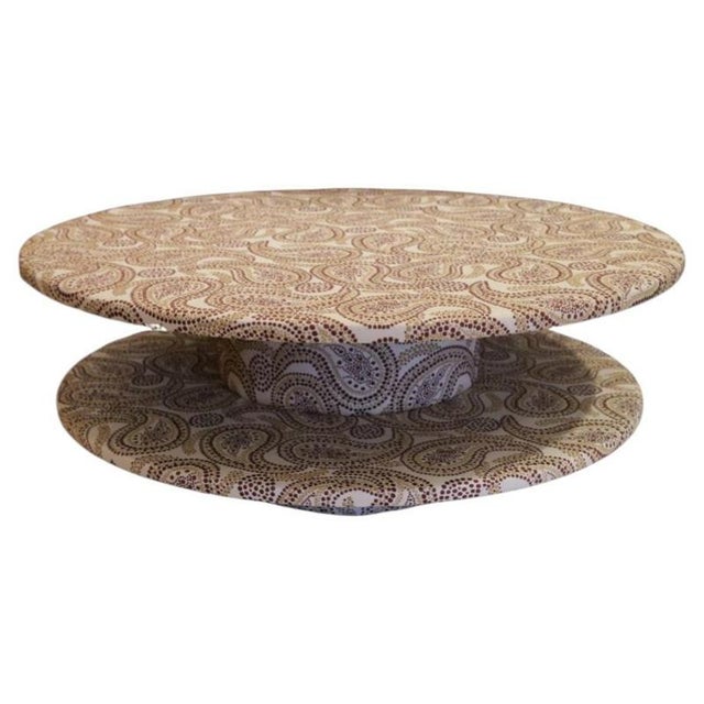 Rosalie 100 Coffee Table in Pine Wood and Fabric by Popus Editions For Sale - Image 6 of 6
