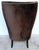 Textile Pair Custom Mogul Los Angeles Espresso-Brown Velvet High-Back Wing Chairs For Sale - Image 7 of 16
