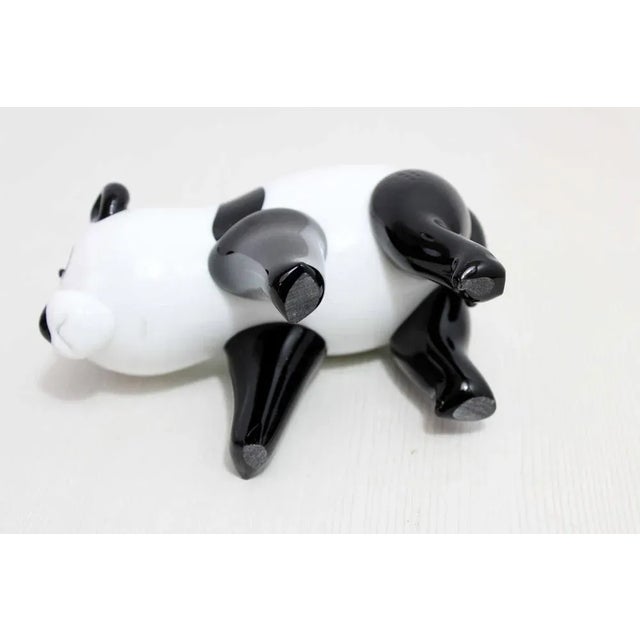 1980s Murano Glass Panda, 1970s For Sale - Image 5 of 10
