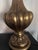 Gold 1960's Lynard of California Giltwood Urn Table Lamp With Pleated Shade - 41" Grand Scale For Sale - Image 8 of 8