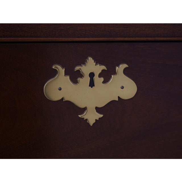 Stickley Colonial Williamsburg Mahogany Entertainment Unit Armoire For Sale - Image 10 of 18