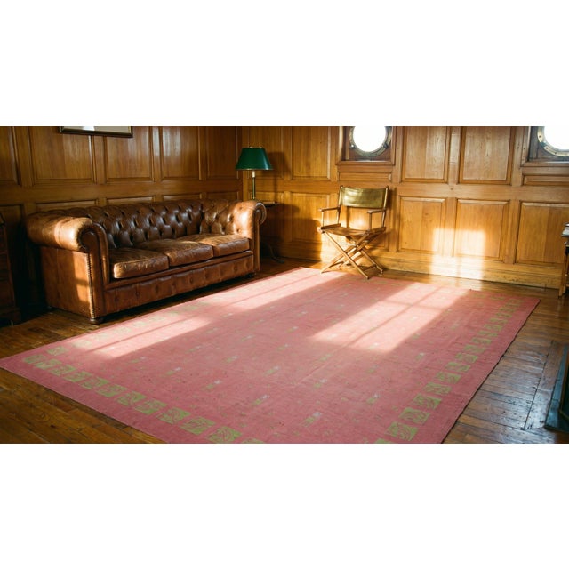 Early 20th Century Donegal Arts & Crafts Flat-Weave Designed by George Walton For Sale - Image 10 of 10
