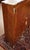 1920's Walnut French Louis XV Style Marble Top Bookcase China Bar Cabinets, 2 Pieces For Sale - Image 4 of 16