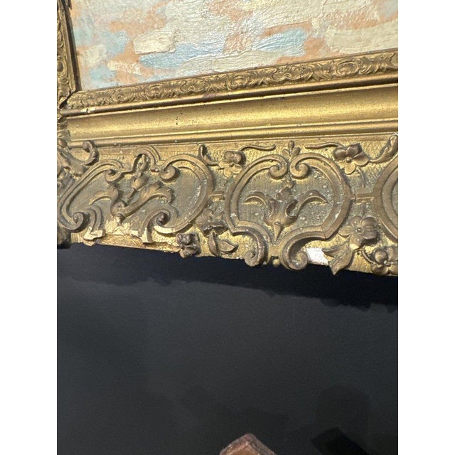 Pierre Bertand, Port of Casablanca, 1920s, Oil on Canvas This piece has an attribution mark, I am sure that it is...