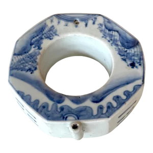 Rare Korean Water Dropper in Doughnut Form Joseon Dynasty
