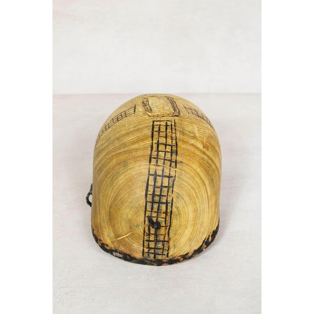Turkana Bowl in Handcarved Wood For Sale - Image 4 of 5