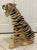 Modern Vintage 1970's Large Scale Hand Painted Ceramic Tiger Figure For Sale - Image 3 of 12