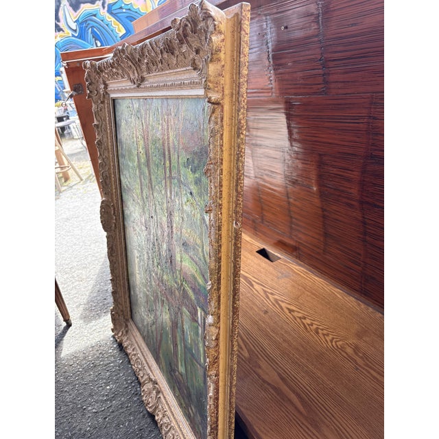 Reine Cimère, Salon, 1964, Oil Painting on Canvas, Framed For Sale - Image 11 of 17
