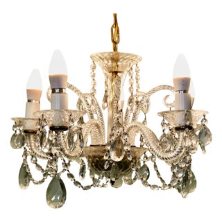 Vintage Venetian Style Chandelier, 1970 For Sale