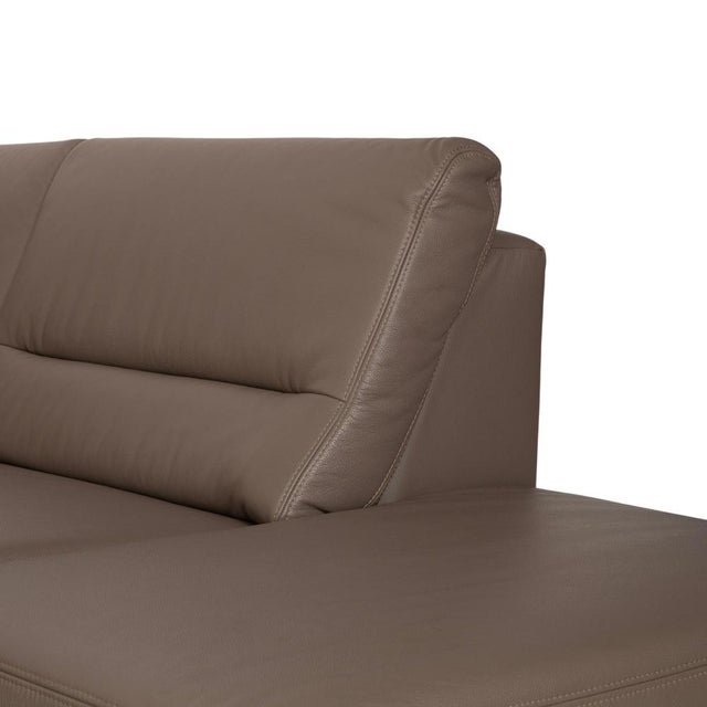Gray Leather Corner Sofa from Polinova For Sale - Image 8 of 17