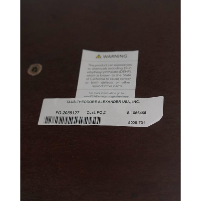 Pair Theodore Alexander Brooksby Mahogany End Tables For Sale - Image 17 of 18