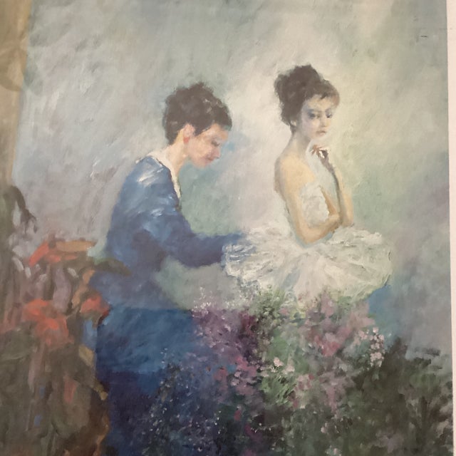 Mid 20th Century Original Limited Edition Lithograph “ Dressing the Ballerina “ by Joseph Dawley (1936-2008) For Sale - Image 4 of 12
