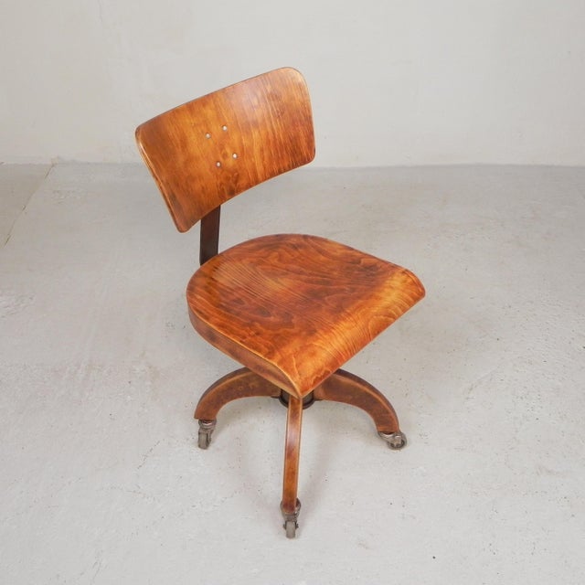 Bauhaus Office Chair from Krenzer, 1930s For Sale - Image 10 of 18