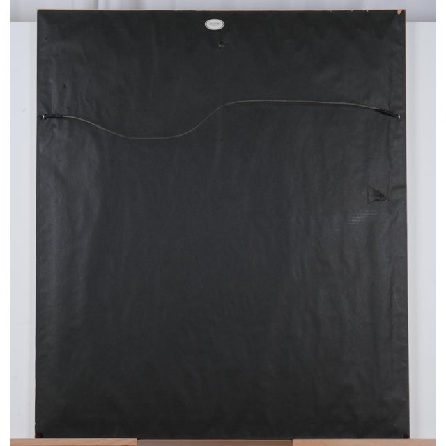 1987 Erte "Loge De Theater" Serigraph Hand Signed & Numbered Limited Edition 170/300 Framed & Matted For Sale - Image 9 of 9