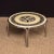 Neo-Classical Steel and Resin Coffee Table, 1970s For Sale - Image 6 of 9
