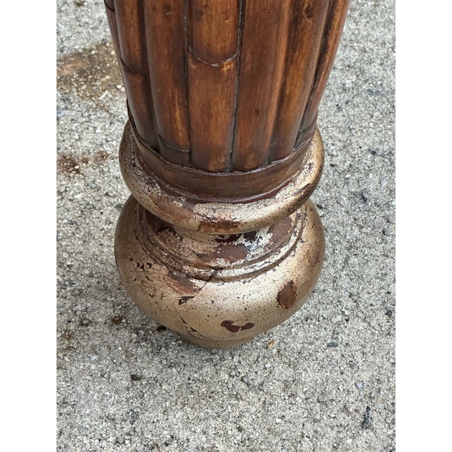 Tommy Bahama Home Island Escape Bomboo and Rattan Console Sofa Table For Sale - Image 10 of 12