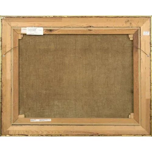 Modern Ludolfs Liberts, Venice (Red Sails), Oil on Canvas, 20th Century For Sale - Image 3 of 4