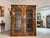 Biedermeier Walnut Display Cabinet For Sale - Image 8 of 18