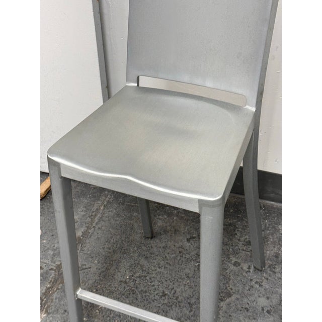 Philippe Starck for Emeco Hudson Barstools, Pair For Sale - Image 12 of 12