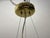Murano Glass Rod Brass Light Pendant, 1980s For Sale - Image 11 of 12