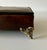 Vintage Italian Florentine Tooled Leather Valet Jewelry Box With Ornate Brass Feet For Sale - Image 10 of 18