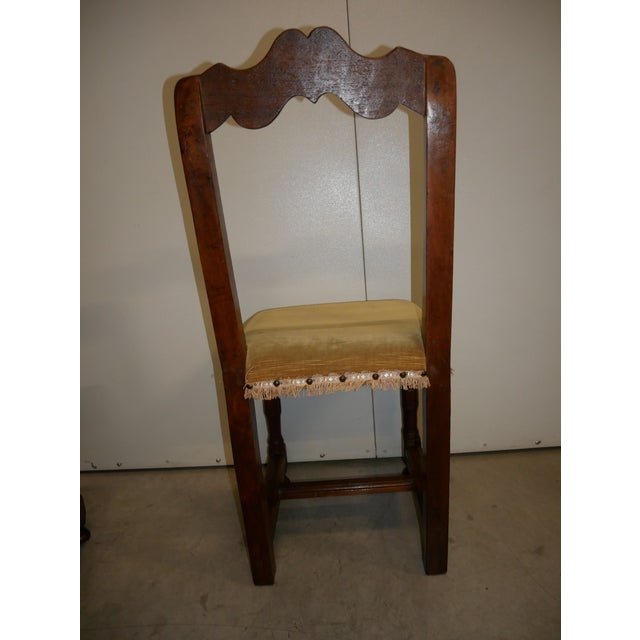 Antique Walnut Chairs, 1800s, Set of 6 For Sale - Image 9 of 18