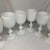 White 1930s French Portieux Vallerysthal White Opaline Water Goblets 6.5” - Set of 7 For Sale - Image 8 of 9