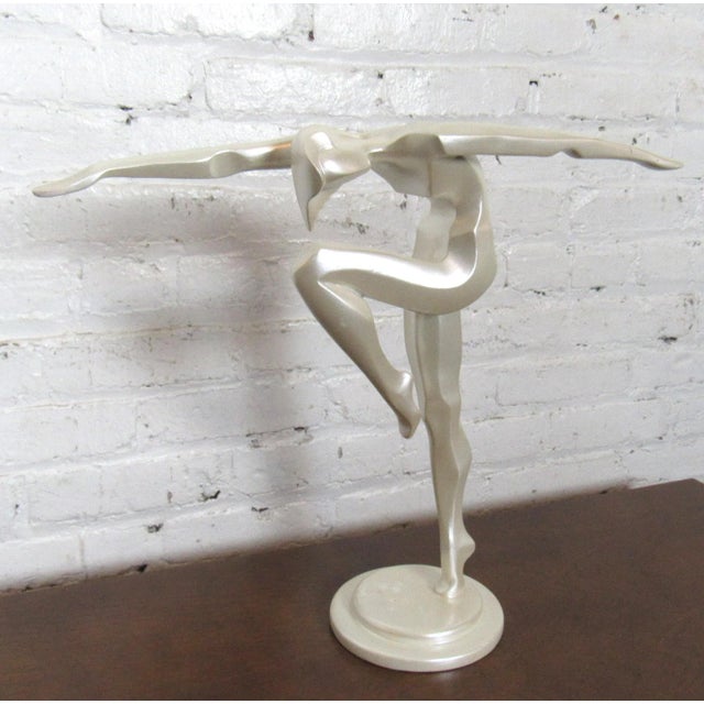 Mid 20th Century Vintage Dancing Figure Sculpture For Sale - Image 5 of 8