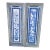 Pair of Framed Hand-Painted Chinoiserie Blue & White Ceramic Tile Panels From a Hollywood Props House For Sale