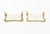 Antique White French Gilt Metal and Porcelain Trinket Dishes, 2 For Sale - Image 8 of 9