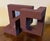 David Seccombe (New York City 1930 - 2022) Mid-Century Modernist Abstract Paint Decorated Wood Table Sculpture Circa 1960 For Sale - Image 14 of 18