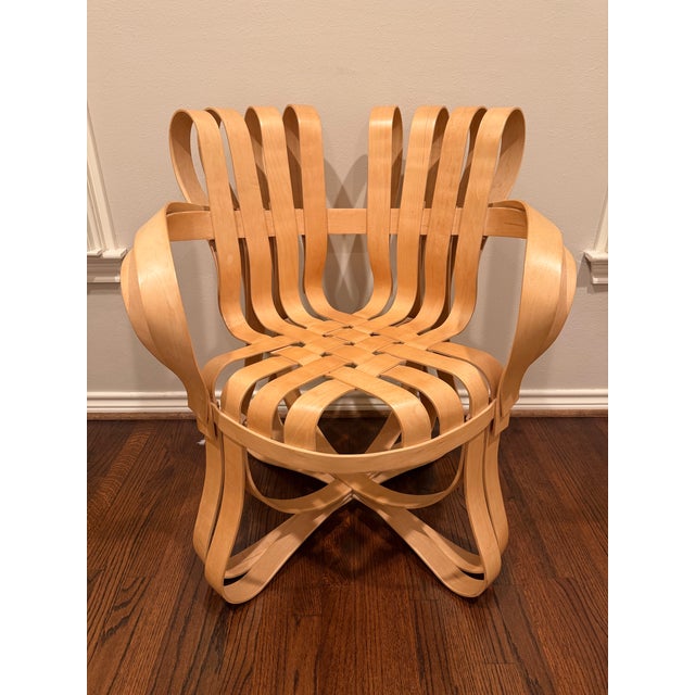 Frank Gehry Cross Check Arm Chair For Sale In Dallas - Image 6 of 9