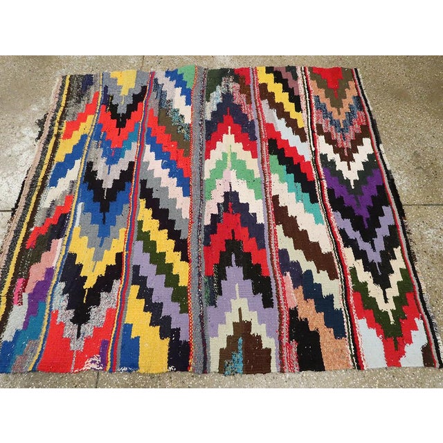 Textile Galerie Shabab Collection Mid-20th Century Persian Flatweave Kilim Rug For Sale - Image 7 of 10
