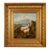 English 19th Century Sheep in Landscape Painting by John W. Morris in Gilt Frame For Sale
