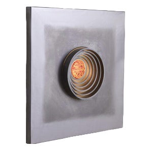 Sculptural Wall Lamp by Angelo Brotto for Esperia, 1970s For Sale