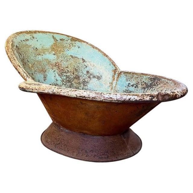 Antique 19th Century Victorian English Sitz Hip Bath For Sale - Image 10 of 10