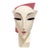 Vintage 1980s Postmodern Art Deco Lindsey Balkweill Style Ceramic Vase For Sale