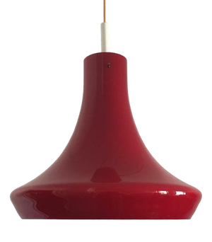 Mid-Century German Space Age Tulip Glass Pedant Lamp, 1960s