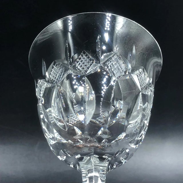 Mid-Century Lady Patricia Port Glasses in Hand-Blown Crystal from Waterford, Set of 7 For Sale - Image 6 of 12