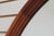 Wood Henkel Harris Cherry Oval Wall Mirror For Sale - Image 7 of 12