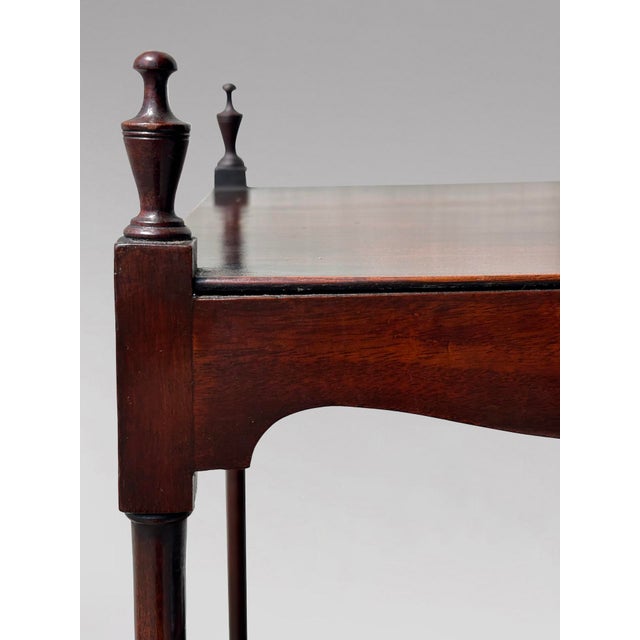 Brown Antique George III Whatnot from Gillows, 1790 For Sale - Image 8 of 11