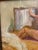 1960s Oil Painting of a Naked Woman in a Mirror France 1960 For Sale - Image 5 of 8
