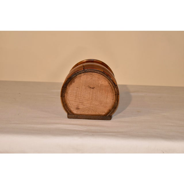 Brown 19th Century English Turned Wooden Salt Box For Sale - Image 8 of 10