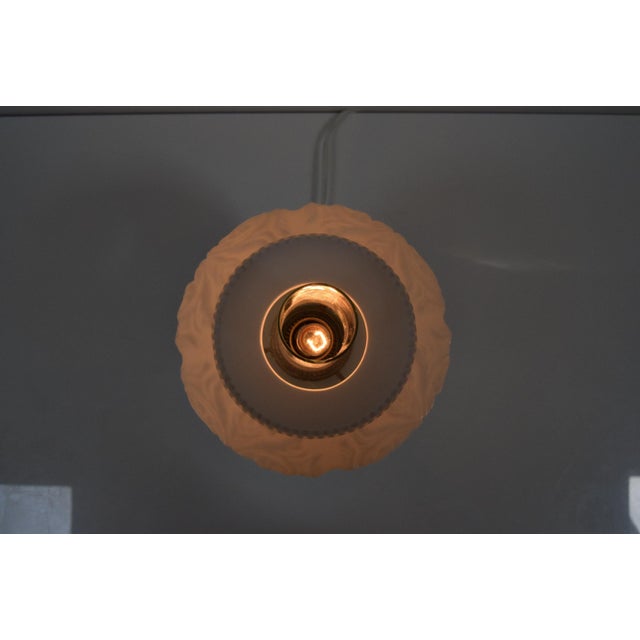 Mid-Century Glass Table Lamp, 1960s For Sale - Image 9 of 15