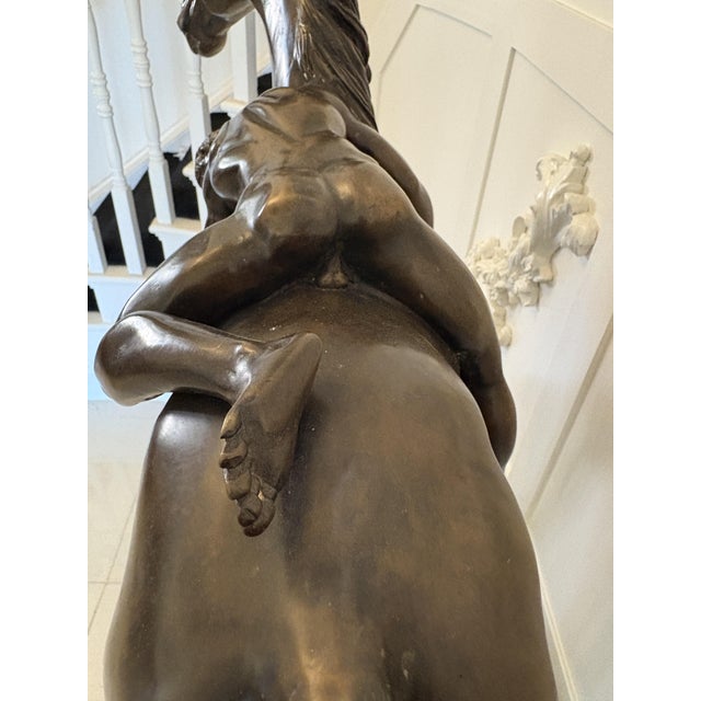 Large Antique Bronze Study Figurine, 1880 For Sale - Image 16 of 18