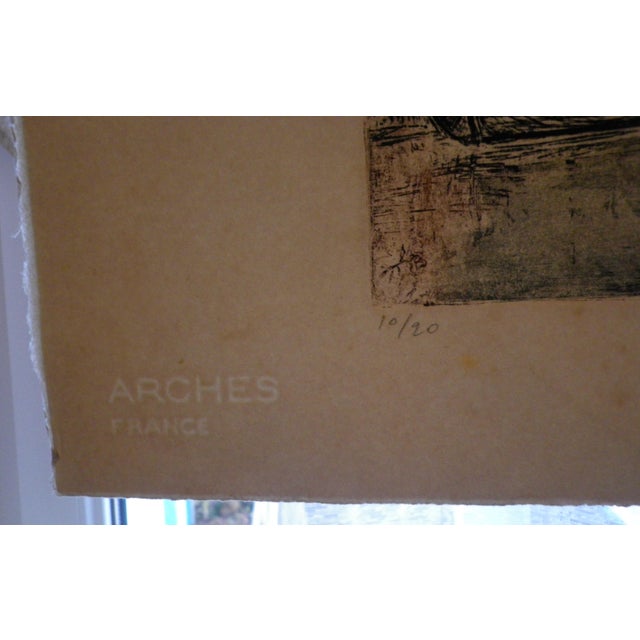 1970s Elie Pesatori, Urban Landscape, Etching For Sale - Image 5 of 18