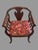 Chippendale Vintage Mahogany Captain’s Desk Chair Shield Back Armchair Chippendale Style For Sale - Image 3 of 7